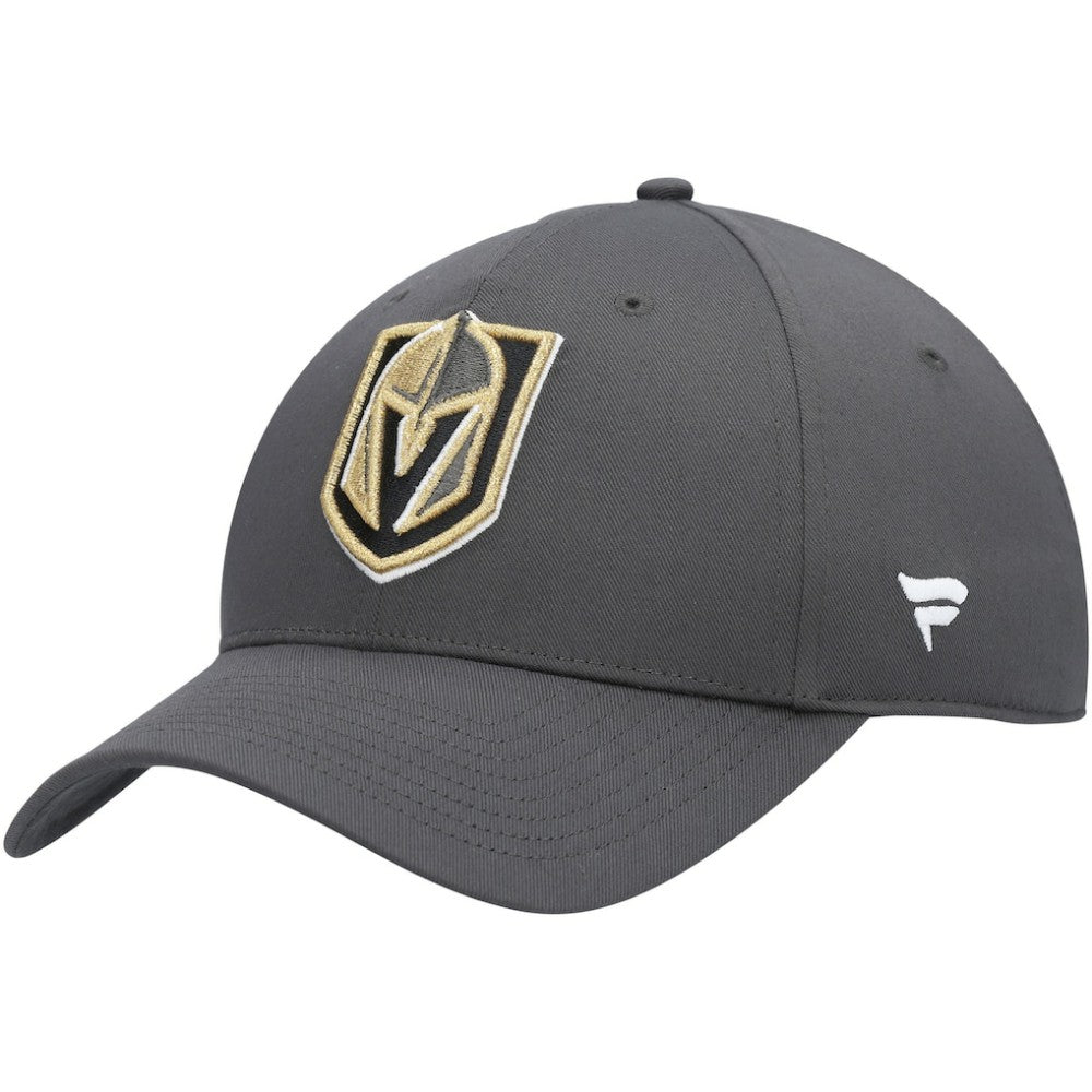 Vegas Golden Knights Fanatics Logo Core Adjustable Hat