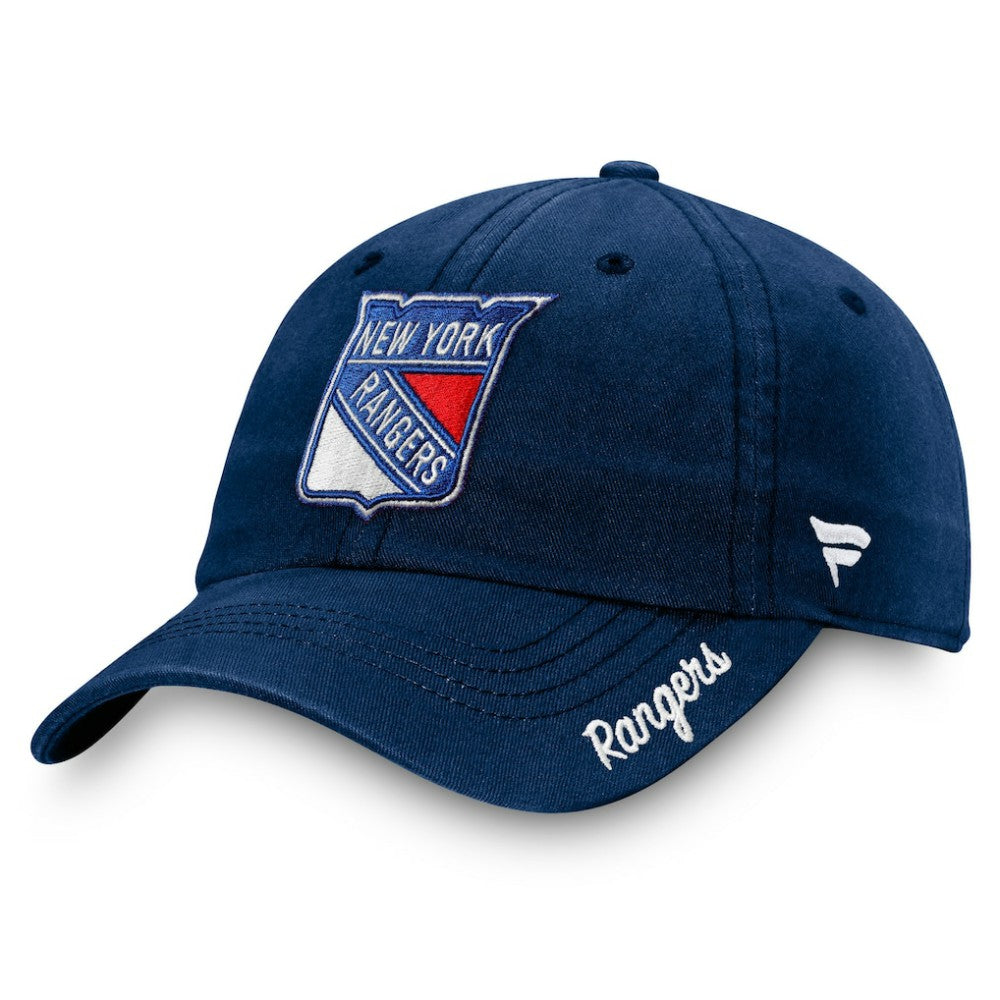 New York Rangers Fanatics Women's Primary Logo Adjustable Hat