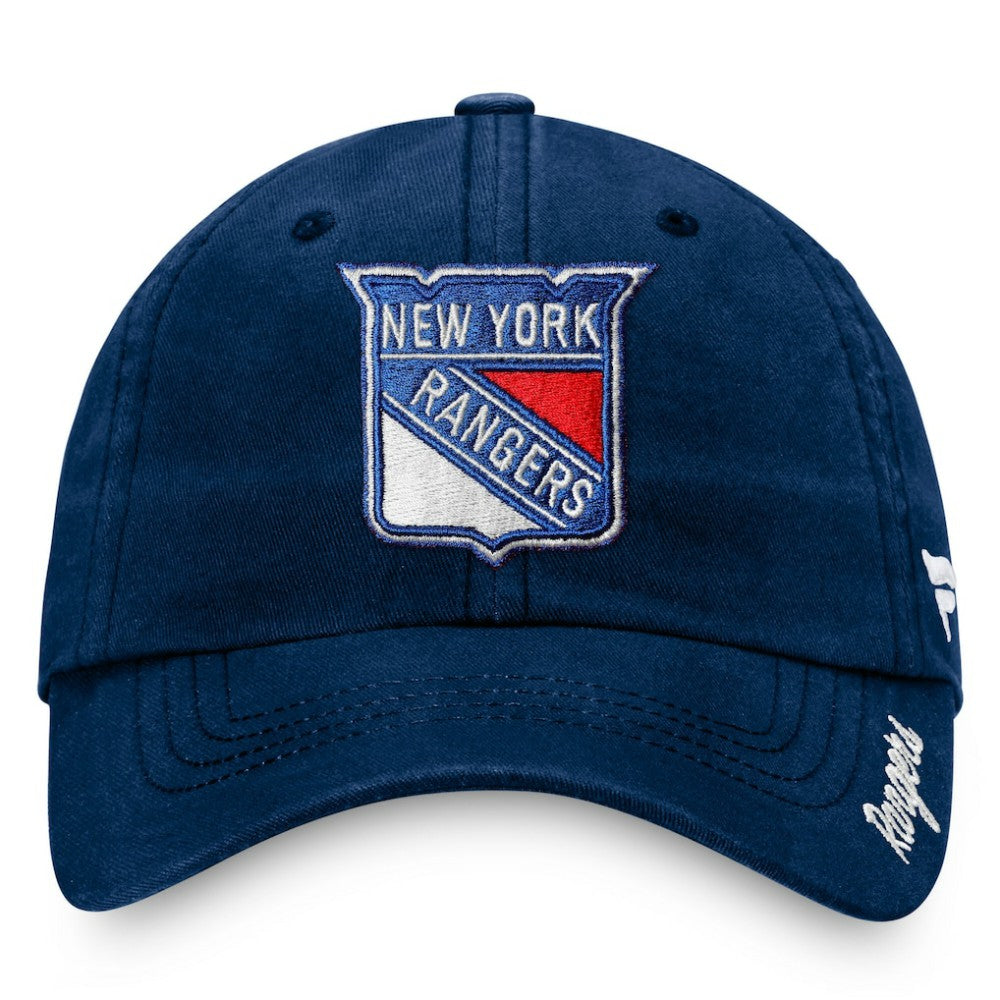 New York Rangers Fanatics Women's Primary Logo Adjustable Hat