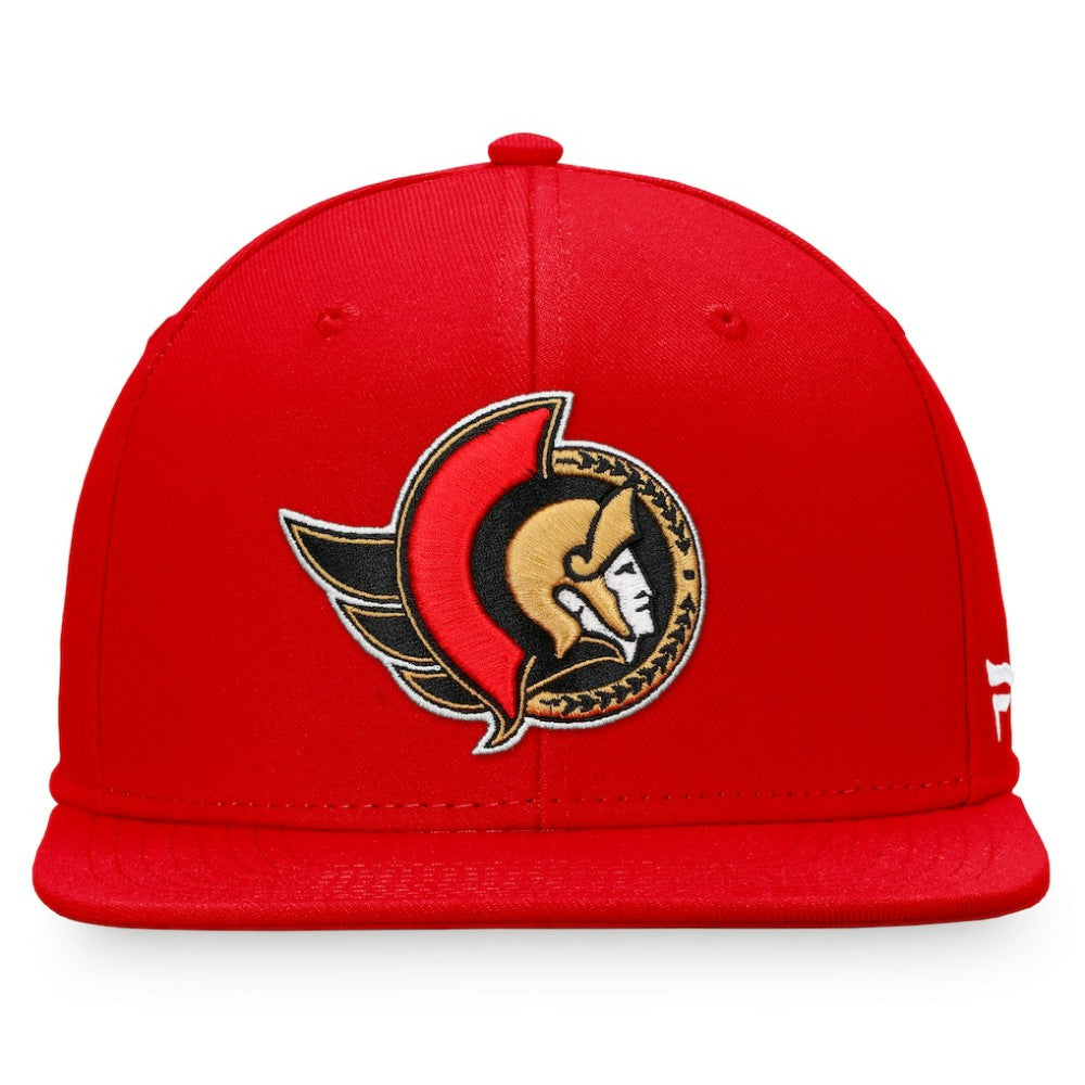 Ottawa Senators Fanatics Core Primary Logo Fitted Hat