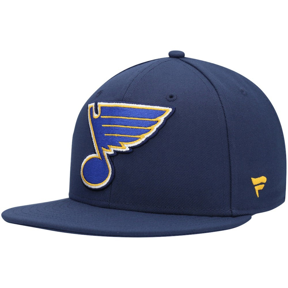 St. Louis Blues Fanatics Core Primary Logo Fitted Hat