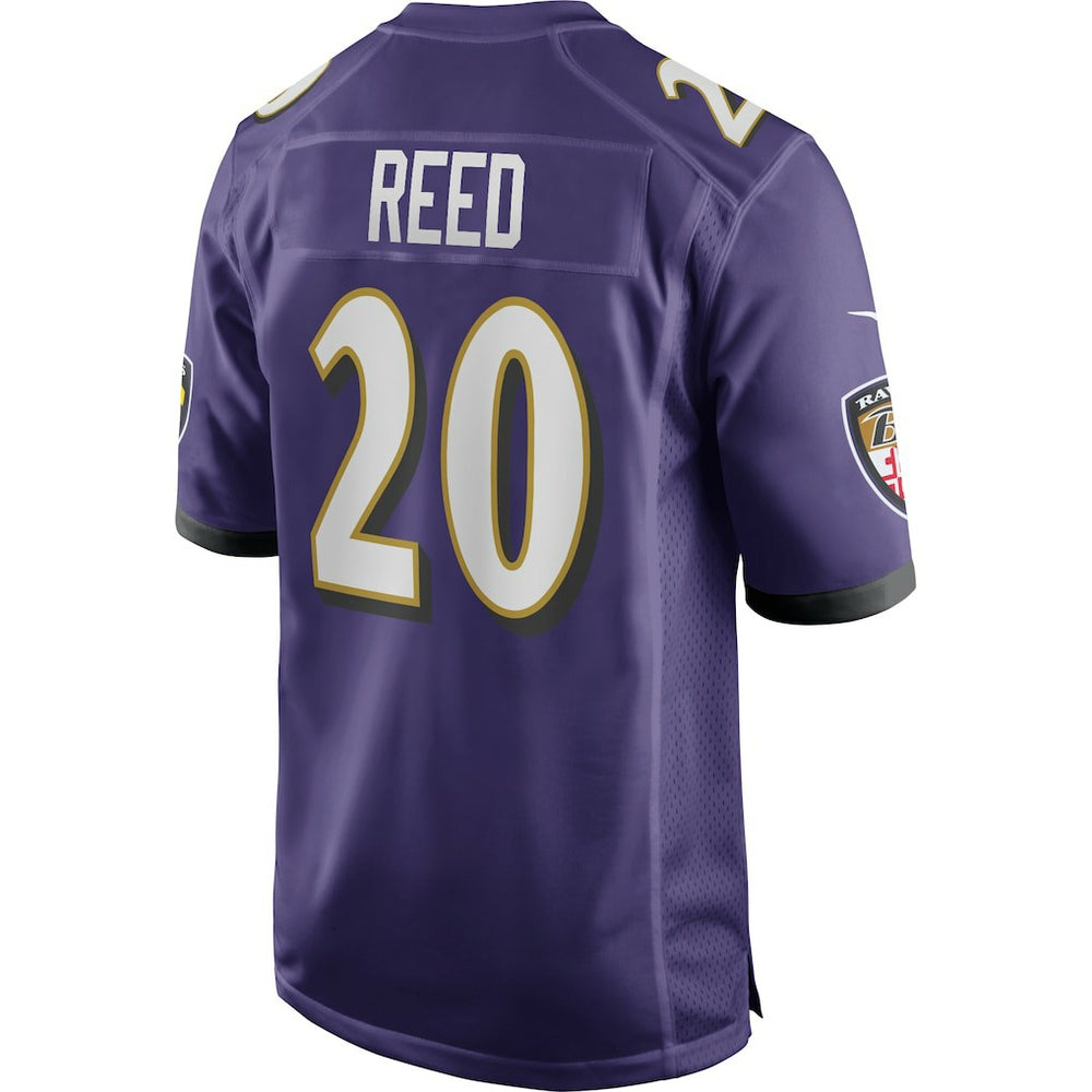 NFL Baltimore Ravens Ed Reed  Game Retired Player Jersey