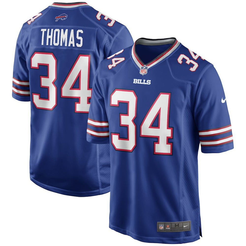 NFL Buffalo Bills Thurman Thomas  Game Retired Player Jersey