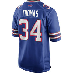 NFL Buffalo Bills Thurman Thomas  Game Retired Player Jersey
