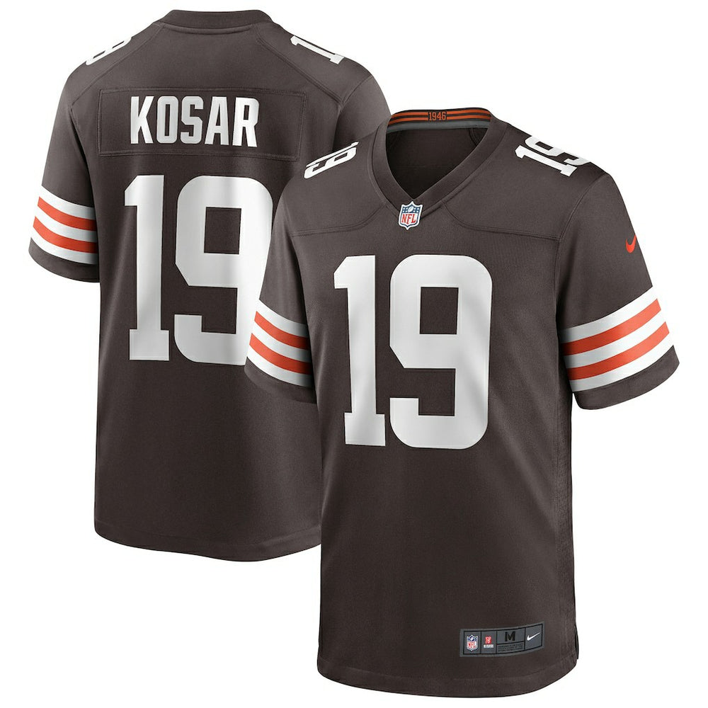 NFL Cleveland Browns Bernie Kosar  Game Retired Player Jersey