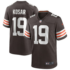 NFL Cleveland Browns Bernie Kosar  Game Retired Player Jersey
