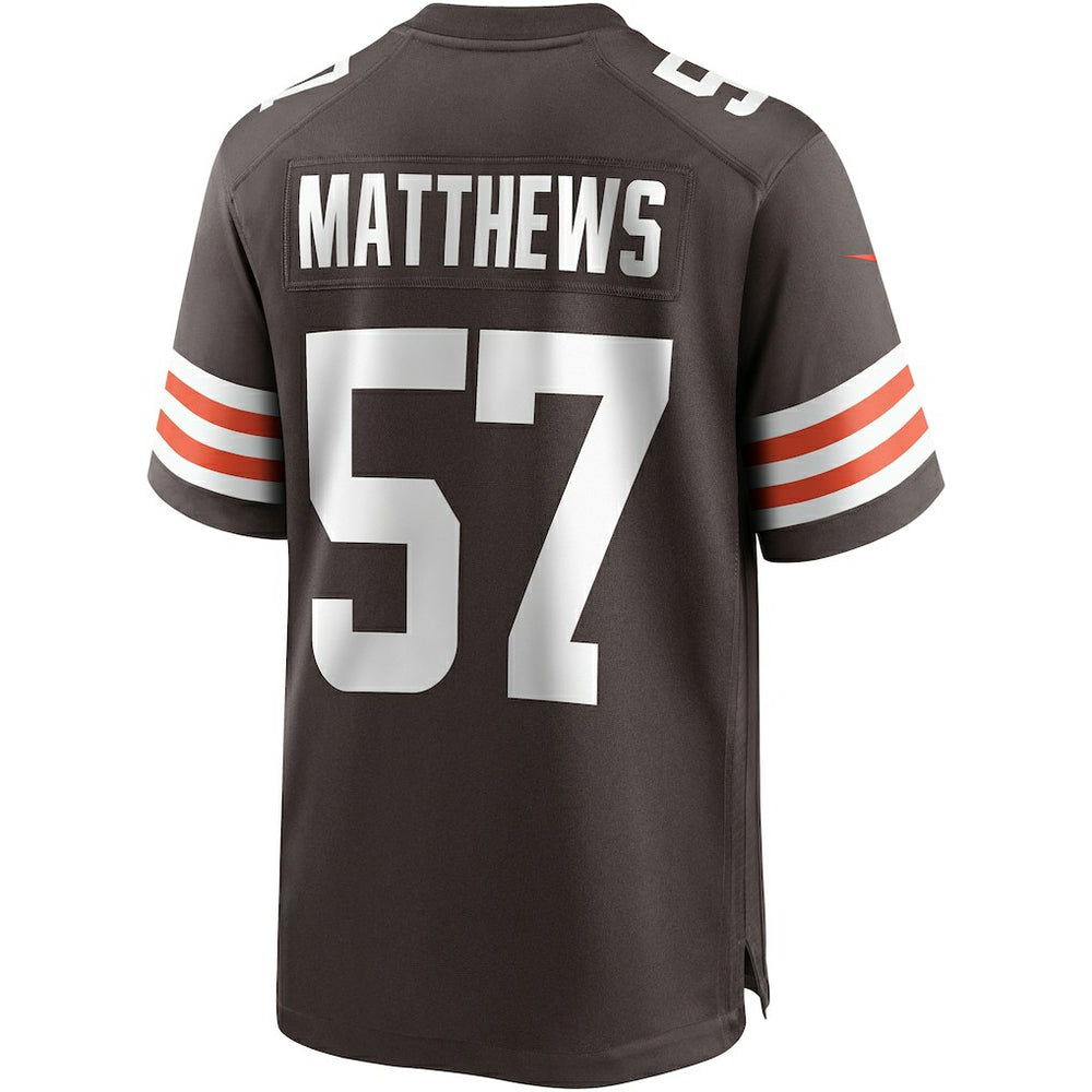 NFL Cleveland Browns Clay Matthews  Game Retired Player Jersey