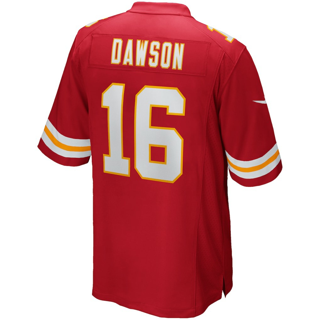 NFL Kansas City Chiefs Len Dawson  Game Retired Player Jersey