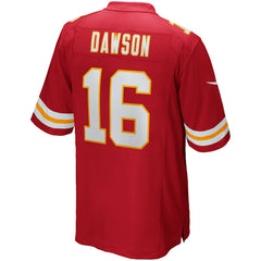 NFL Kansas City Chiefs Len Dawson  Game Retired Player Jersey