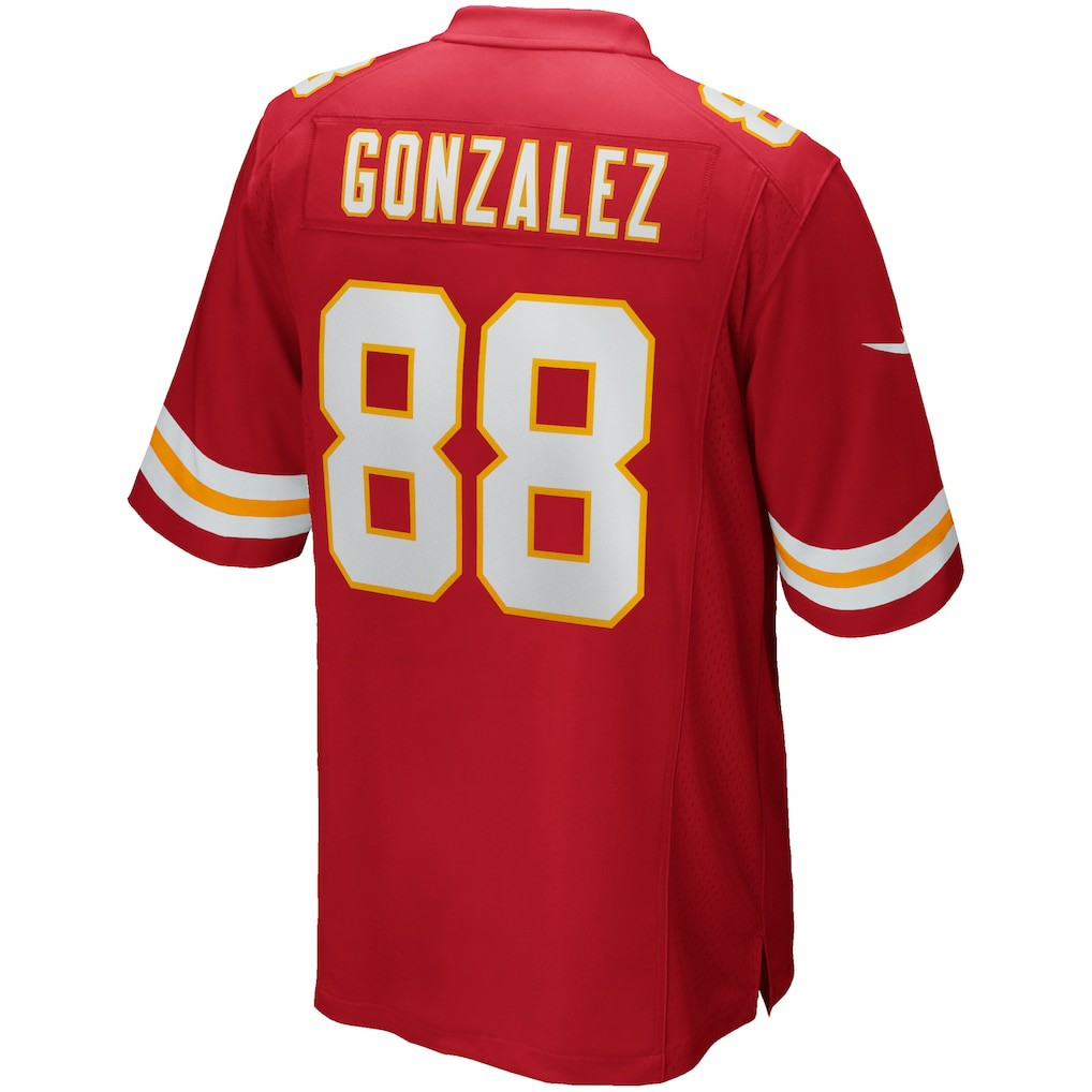 NFL Kansas City Chiefs Tony Gonzalez  Game Retired Player Jersey