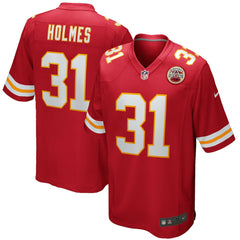 NFL Kansas City Chiefs Priest Holmes  Game Retired Player Jersey