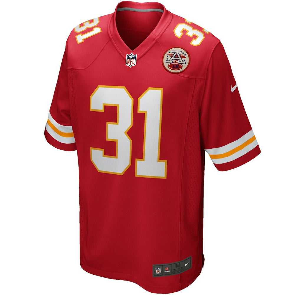 NFL Kansas City Chiefs Priest Holmes  Game Retired Player Jersey
