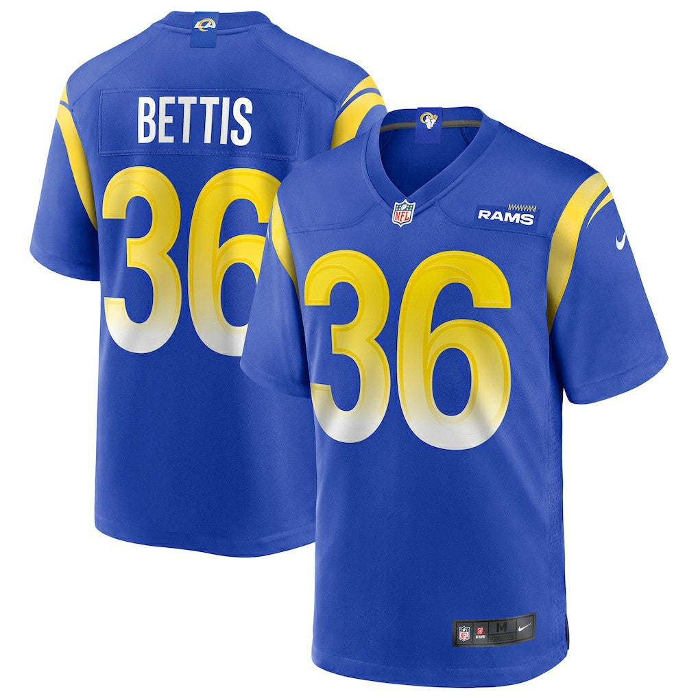 NFL Los Angeles Rams Jerome Bettis  Game Retired Player Jersey
