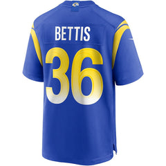 NFL Los Angeles Rams Jerome Bettis  Game Retired Player Jersey