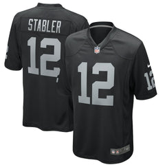 NFL Las Vegas Raiders Ken Stabler  Game Retired Player Jersey
