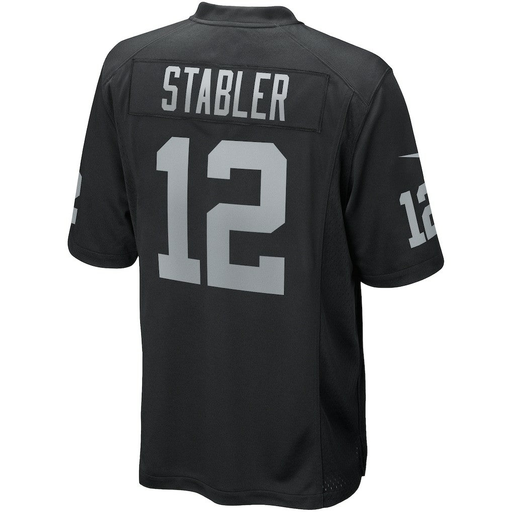 NFL Las Vegas Raiders Ken Stabler  Game Retired Player Jersey