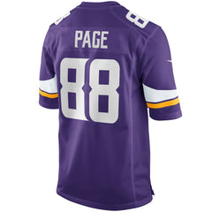 NFL Minnesota Vikings Alan Page  Game Retired Player Jersey
