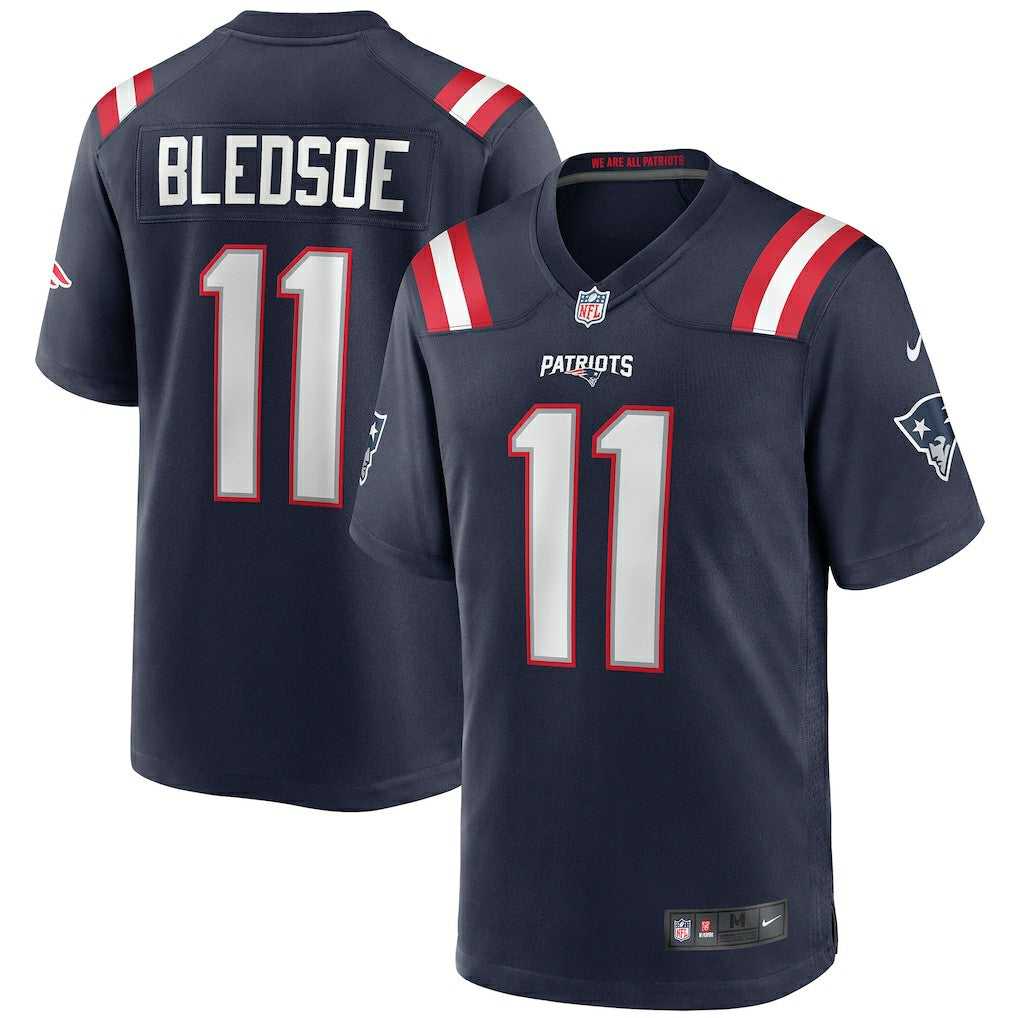NFL New England Patriots Drew Bledsoe  Game Retired Player Jersey