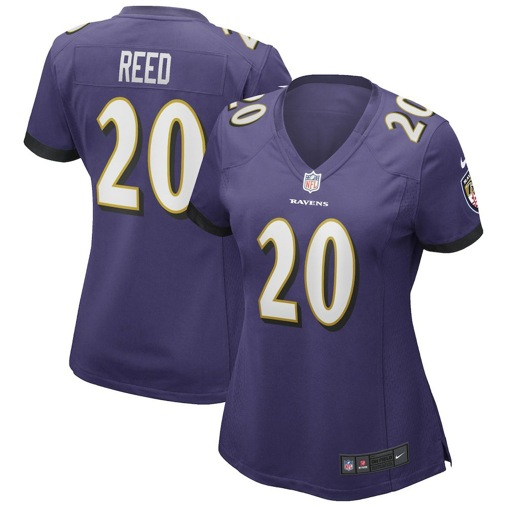 NFL Baltimore Ravens Ed Reed  Women's Game Retired Player Jersey