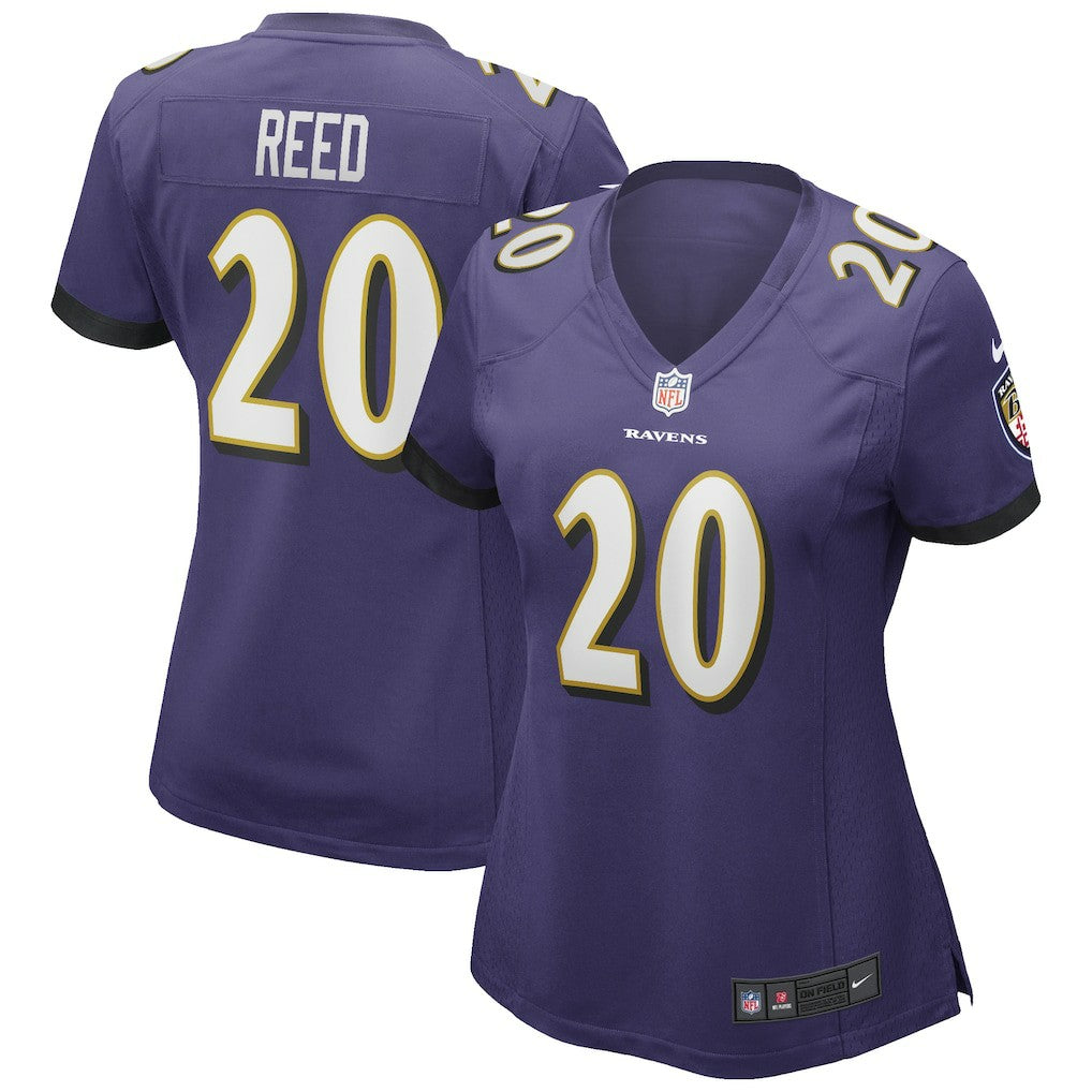 NFL Baltimore Ravens Ed Reed  Women's Game Retired Player Jersey