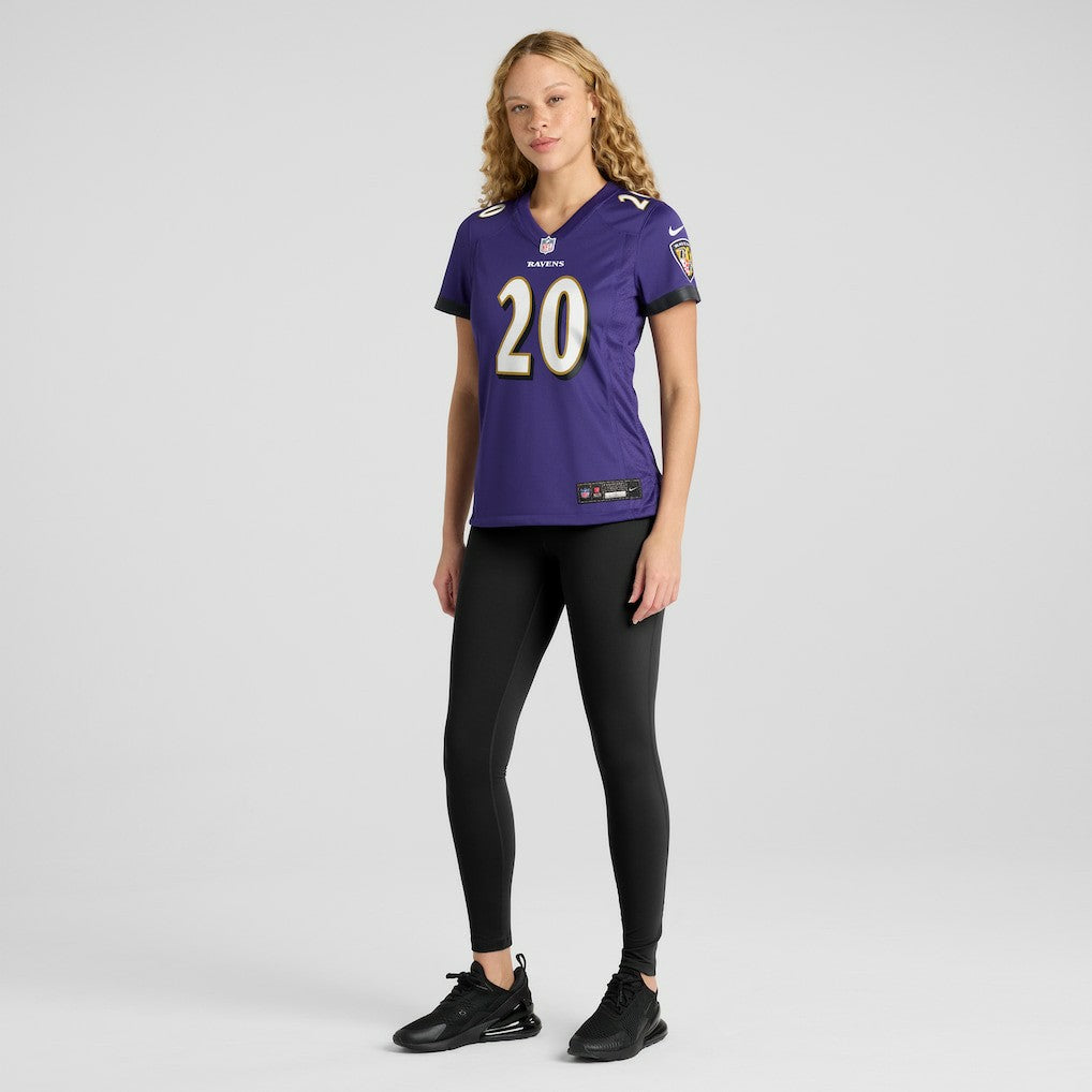 NFL Baltimore Ravens Ed Reed  Women's Game Retired Player Jersey