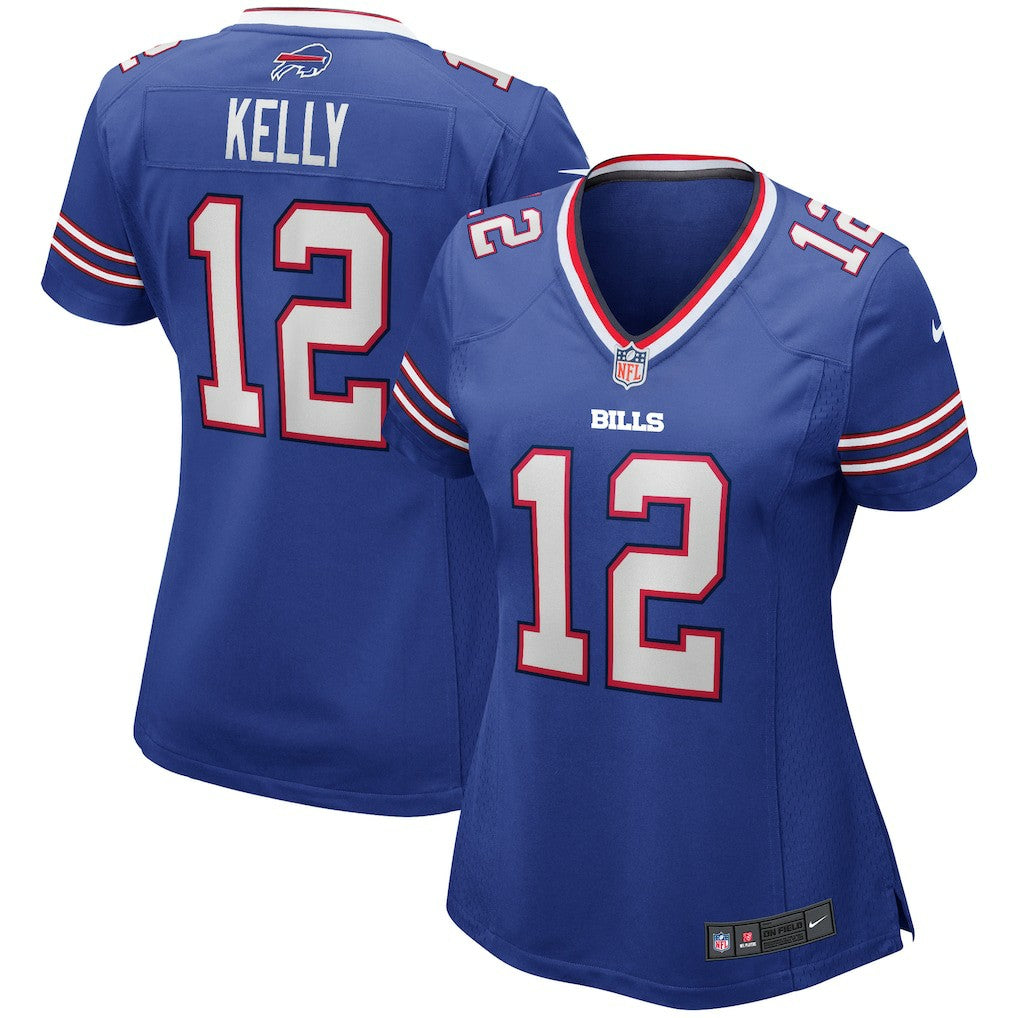 NFL Buffalo Bills Jim Kelly  Women's Game Retired Player Jersey