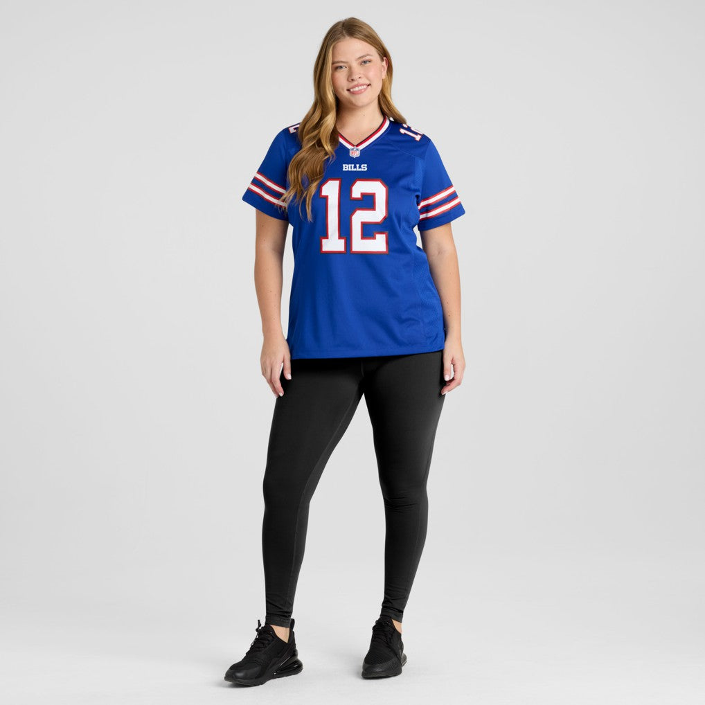 NFL Buffalo Bills Jim Kelly  Women's Game Retired Player Jersey