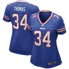 NFL Buffalo Bills Thurman Thomas  Women's Game Retired Player Jersey