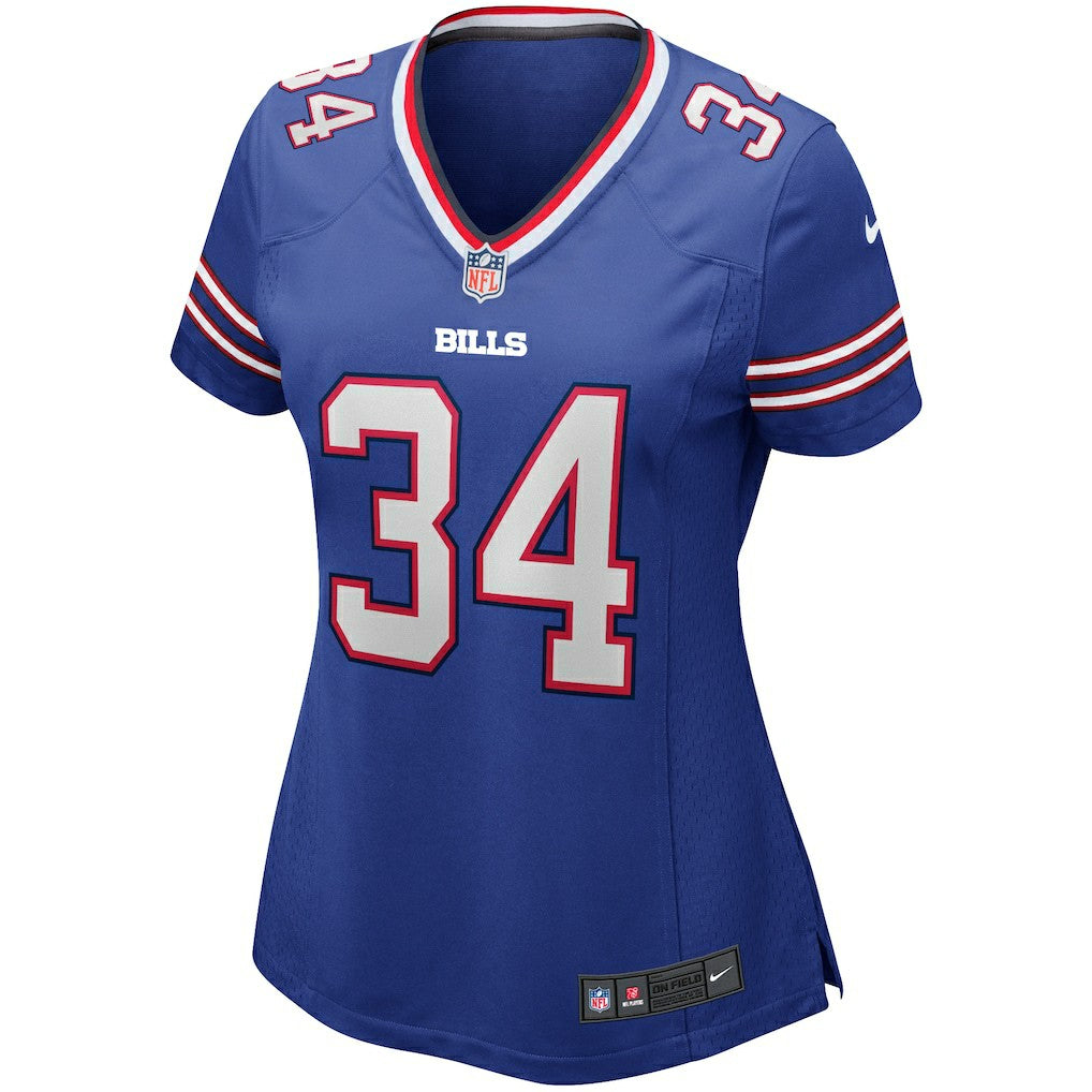 NFL Buffalo Bills Thurman Thomas  Women's Game Retired Player Jersey