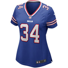 NFL Buffalo Bills Thurman Thomas  Women's Game Retired Player Jersey
