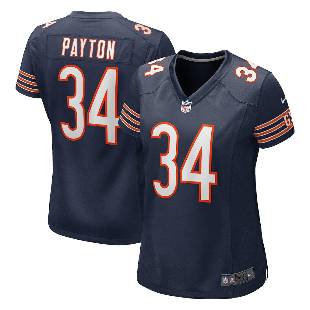 NFL Chicago Bears Walter Payton  Women's Game Retired Player Jersey