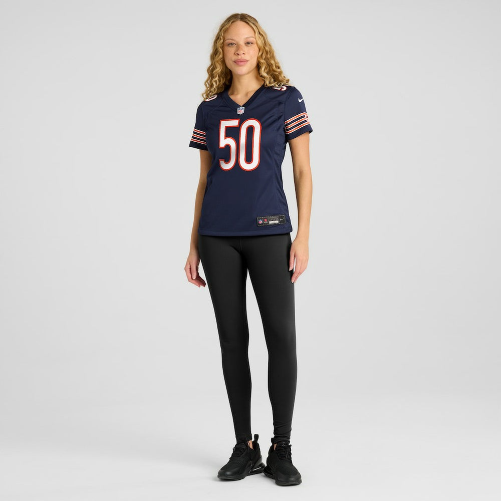 NFL Chicago Bears Mike Singletary  Women's Game Retired Player Jersey