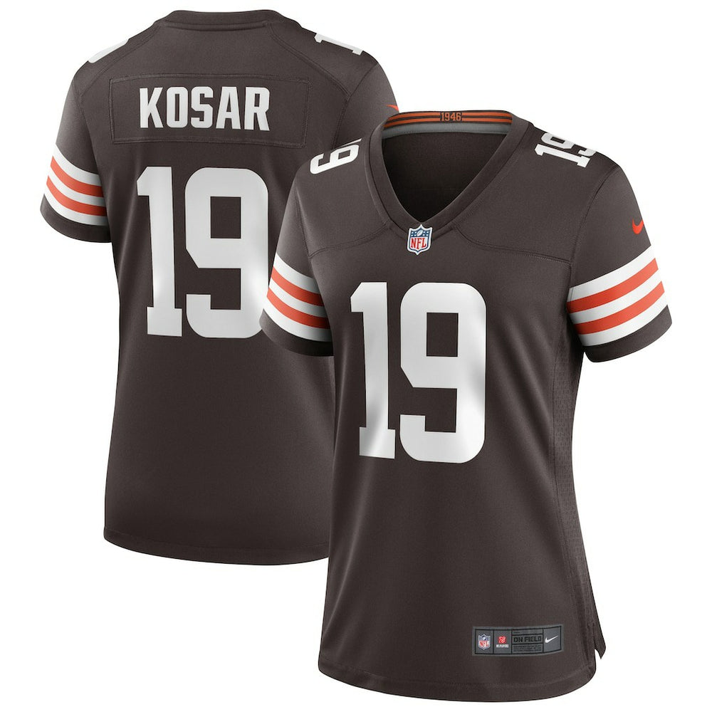 NFL Cleveland Browns Bernie Kosar  Women's Game Retired Player Jersey