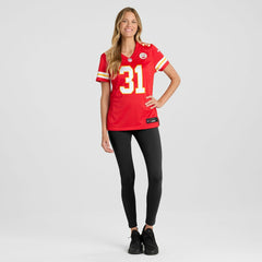 NFL Kansas City Chiefs Priest Holmes  Women's Game Retired Player Jersey