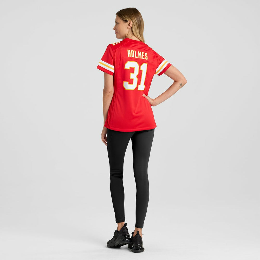 NFL Kansas City Chiefs Priest Holmes  Women's Game Retired Player Jersey