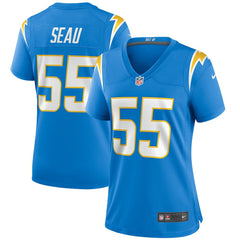 NFL Los Angeles Chargers Junior Seau  Women's Game Retired Player Jersey