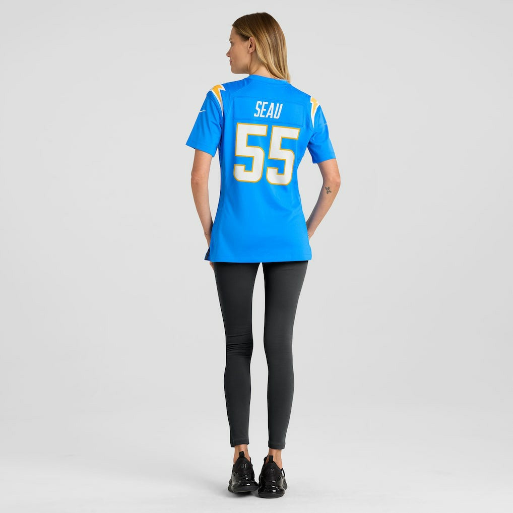 NFL Los Angeles Chargers Junior Seau  Women's Game Retired Player Jersey