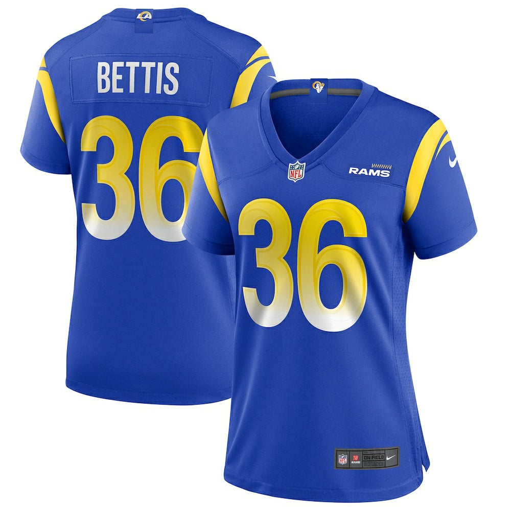 NFL Los Angeles Rams Jerome Bettis  Women's Game Retired Player Jersey