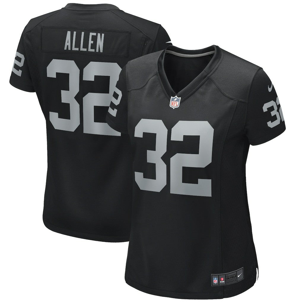 NFL Las Vegas Raiders Marcus Allen  Women's Game Retired Player Jersey