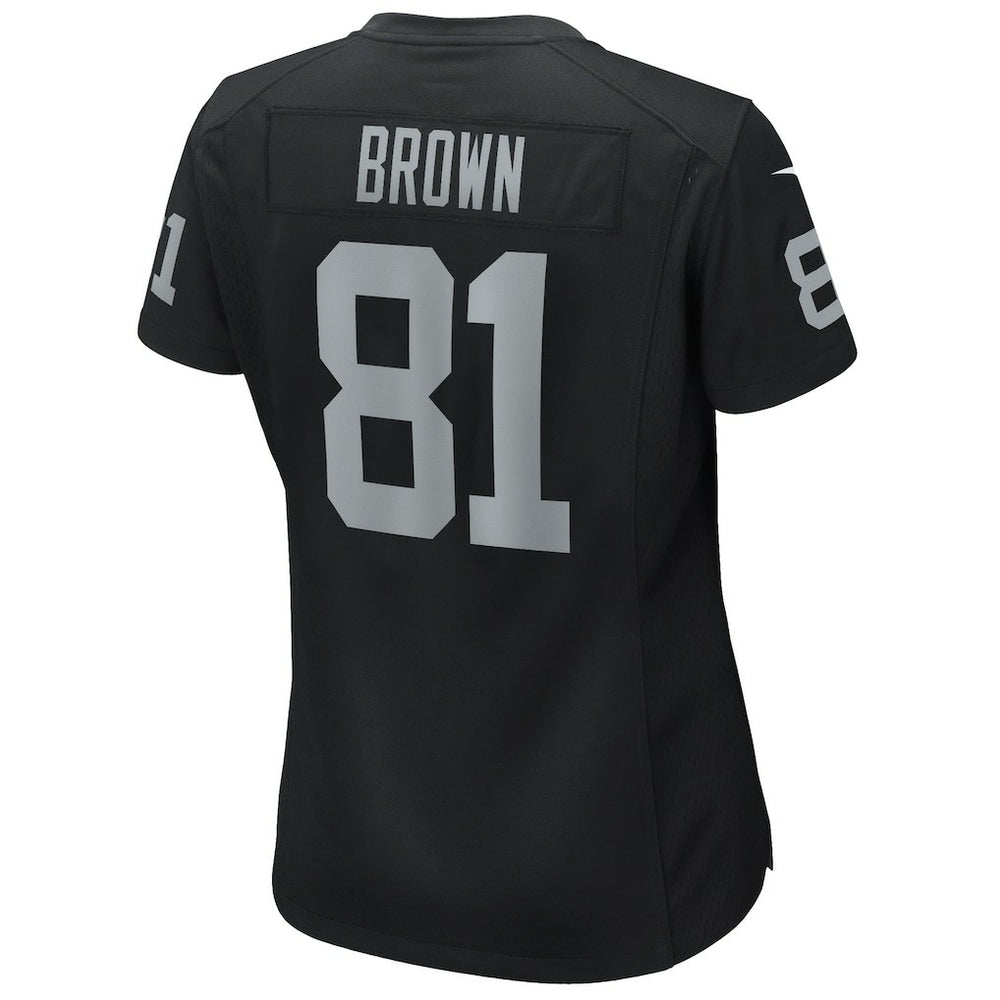 NFL Las Vegas Raiders Tim Brown  Women's Game Retired Player Jersey