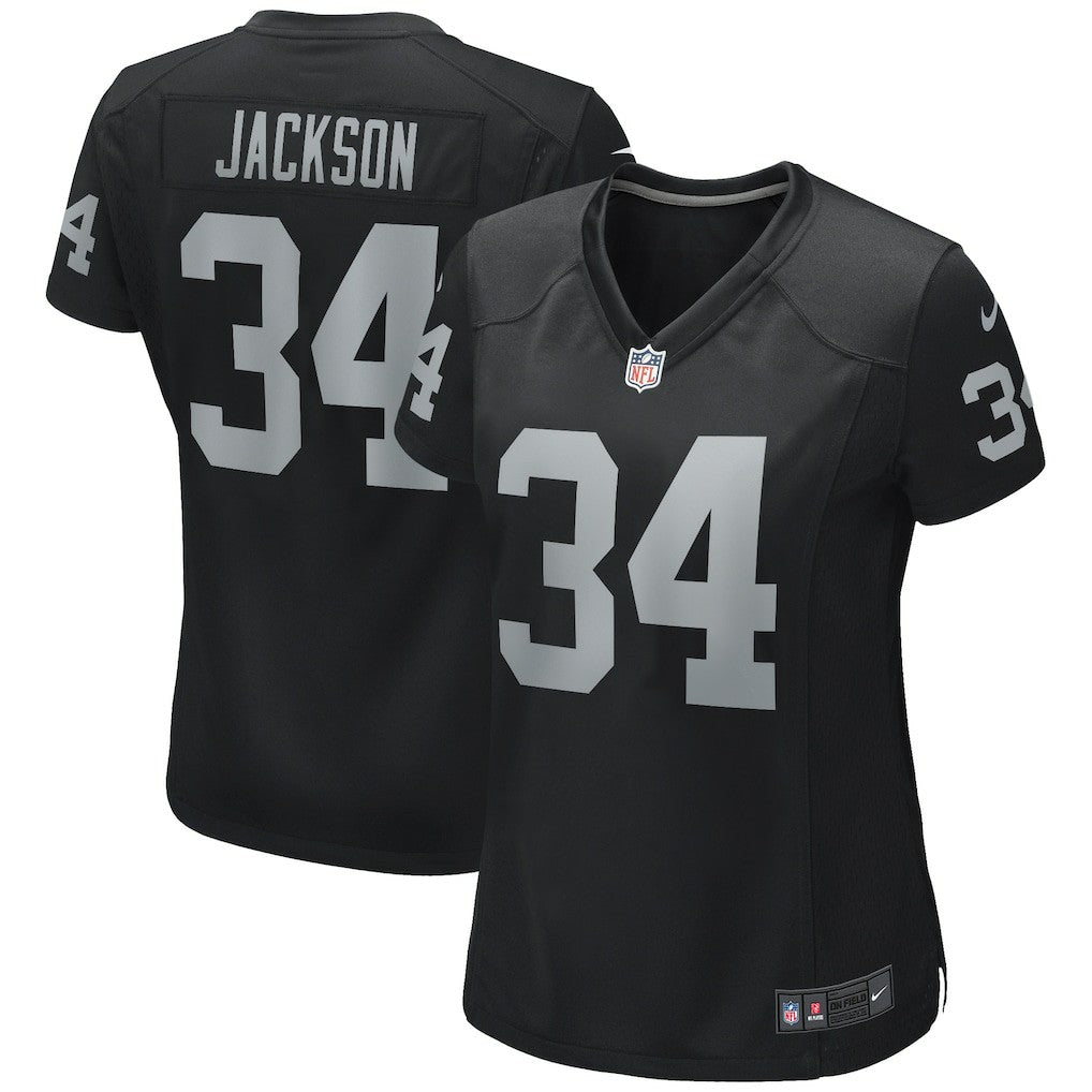 NFL Las Vegas Raiders Bo Jackson  Women's Game Retired Player Jersey