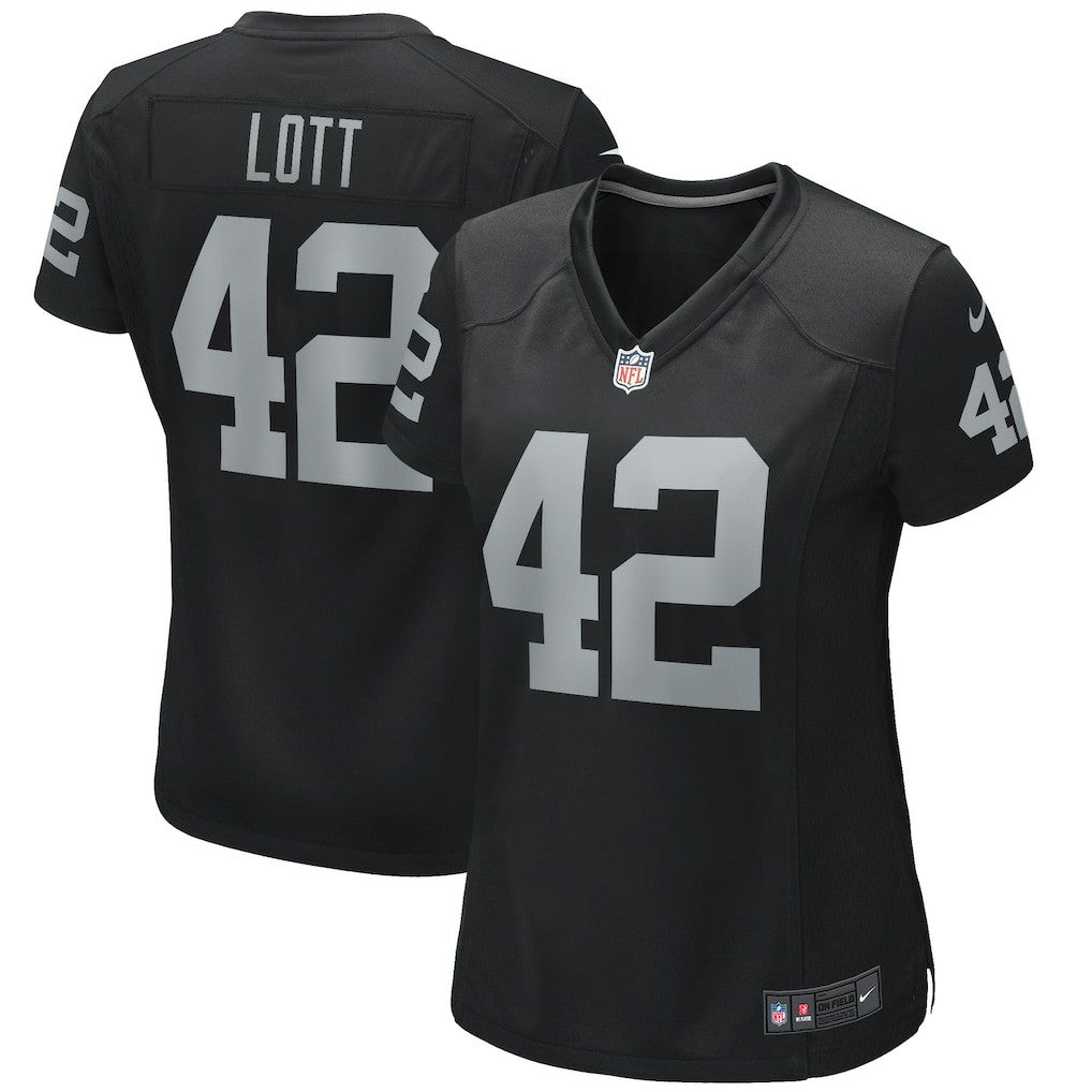 NFL Las Vegas Raiders Ronnie Lott  Women's Game Retired Player Jersey