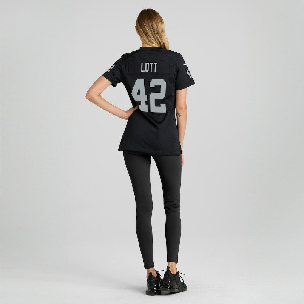 NFL Las Vegas Raiders Ronnie Lott  Women's Game Retired Player Jersey