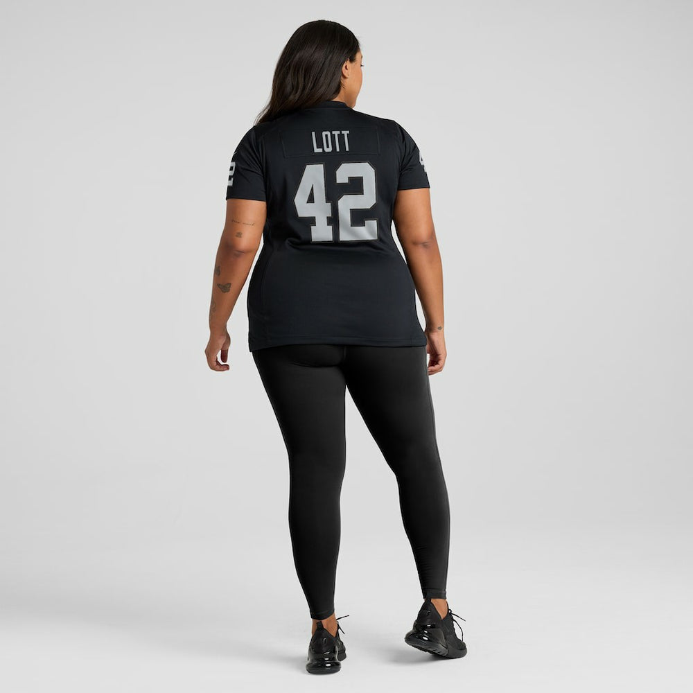 NFL Las Vegas Raiders Ronnie Lott  Women's Game Retired Player Jersey