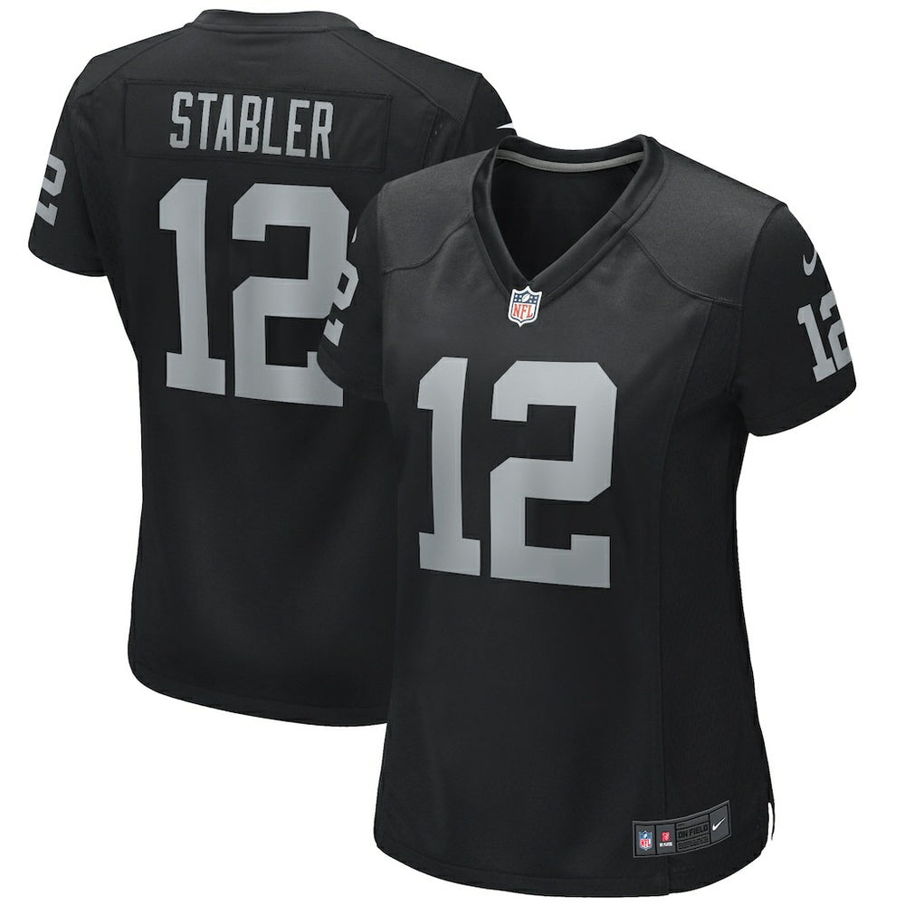 NFL Las Vegas Raiders Ken Stabler  Women's Game Retired Player Jersey