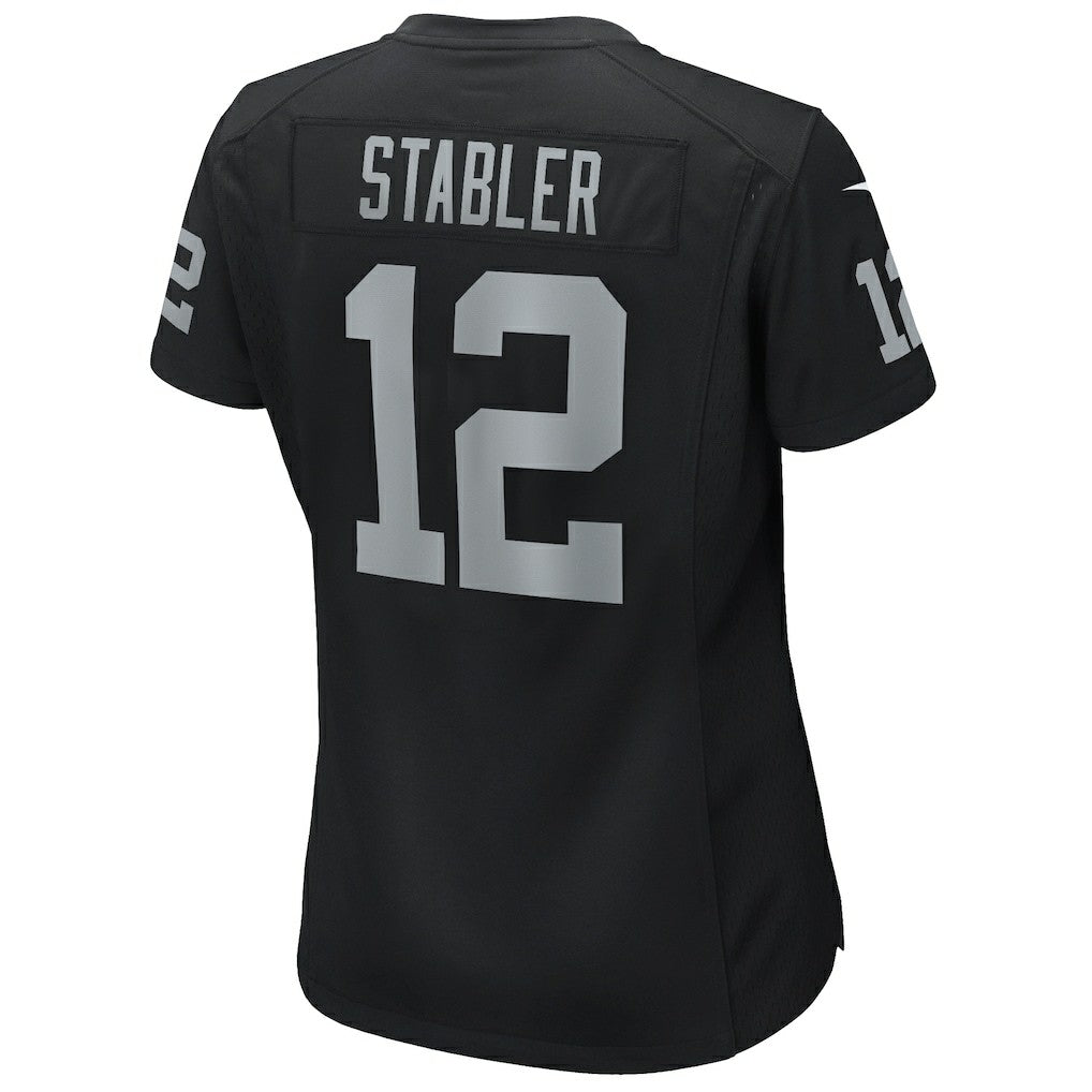 NFL Las Vegas Raiders Ken Stabler  Women's Game Retired Player Jersey