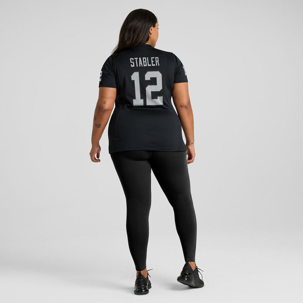 NFL Las Vegas Raiders Ken Stabler  Women's Game Retired Player Jersey