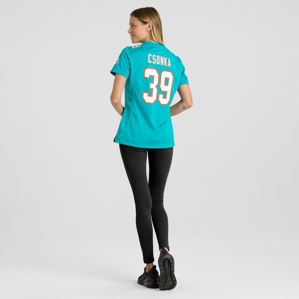 NFL Miami Dolphins Larry Csonka  Women's Game Retired Player Jersey