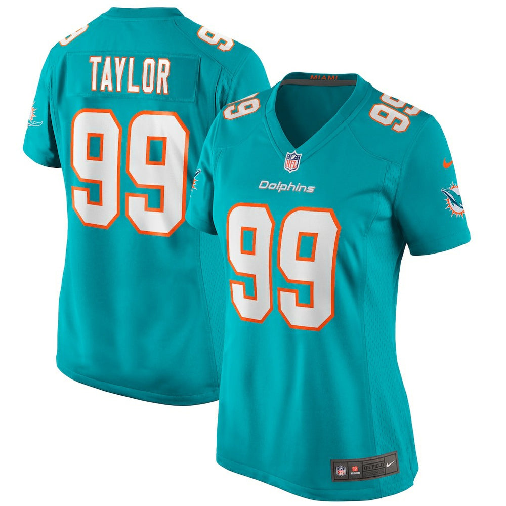 NFL Miami Dolphins Jason Taylor  Women's Game Retired Player Jersey