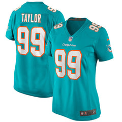 NFL Miami Dolphins Jason Taylor  Women's Game Retired Player Jersey